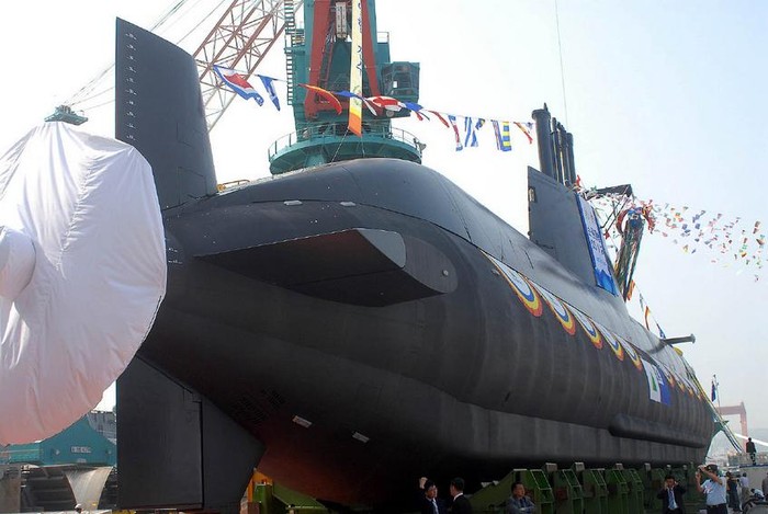Tàu ngầm AIP Type 214 của Hải quân Hàn Quốc